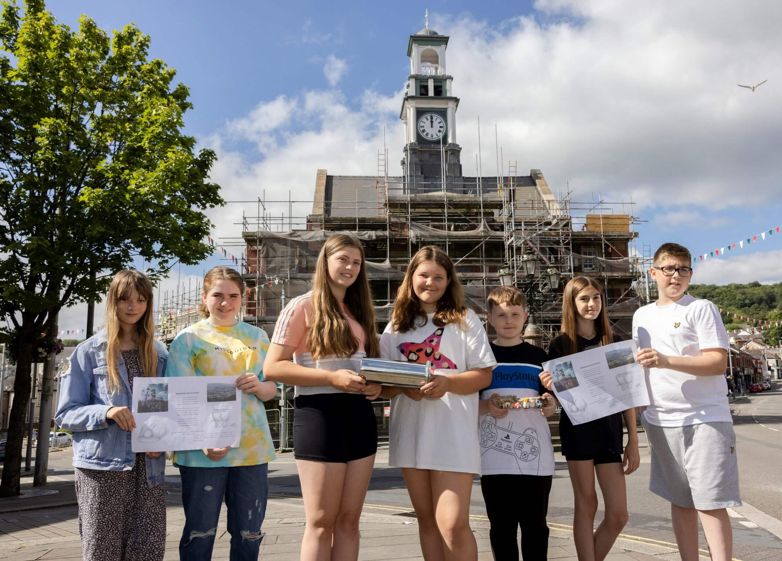 Maesteg Comprehensive School Students’ Contribution To Time Capsule at ...